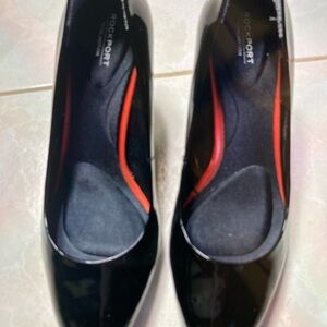 Rockport Women's Black and Red Flats